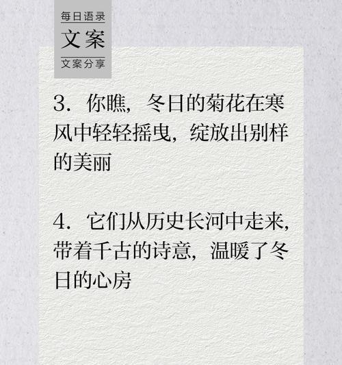 菊花的句子有哪些？50字短句能表达什么情感？